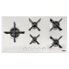 Thumbnail COOKTOP TRAMONTINA 94728/104 FLAT 5 QUEM 90CM TRIP0