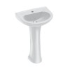 Thumbnail LAVATORIO COM PEDESTAL CELITE SAVEIRO BLANCO0